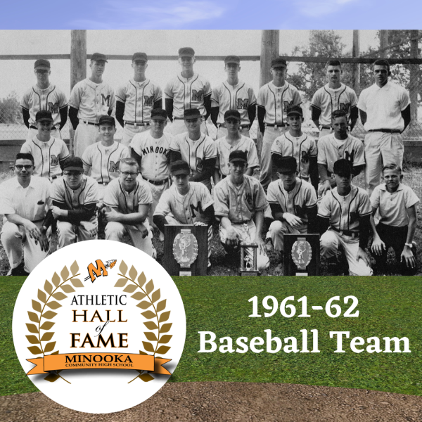 The 1961-62 baseball team is one of the 2024 inductees in the MCHS Athletic Hall of Fame.