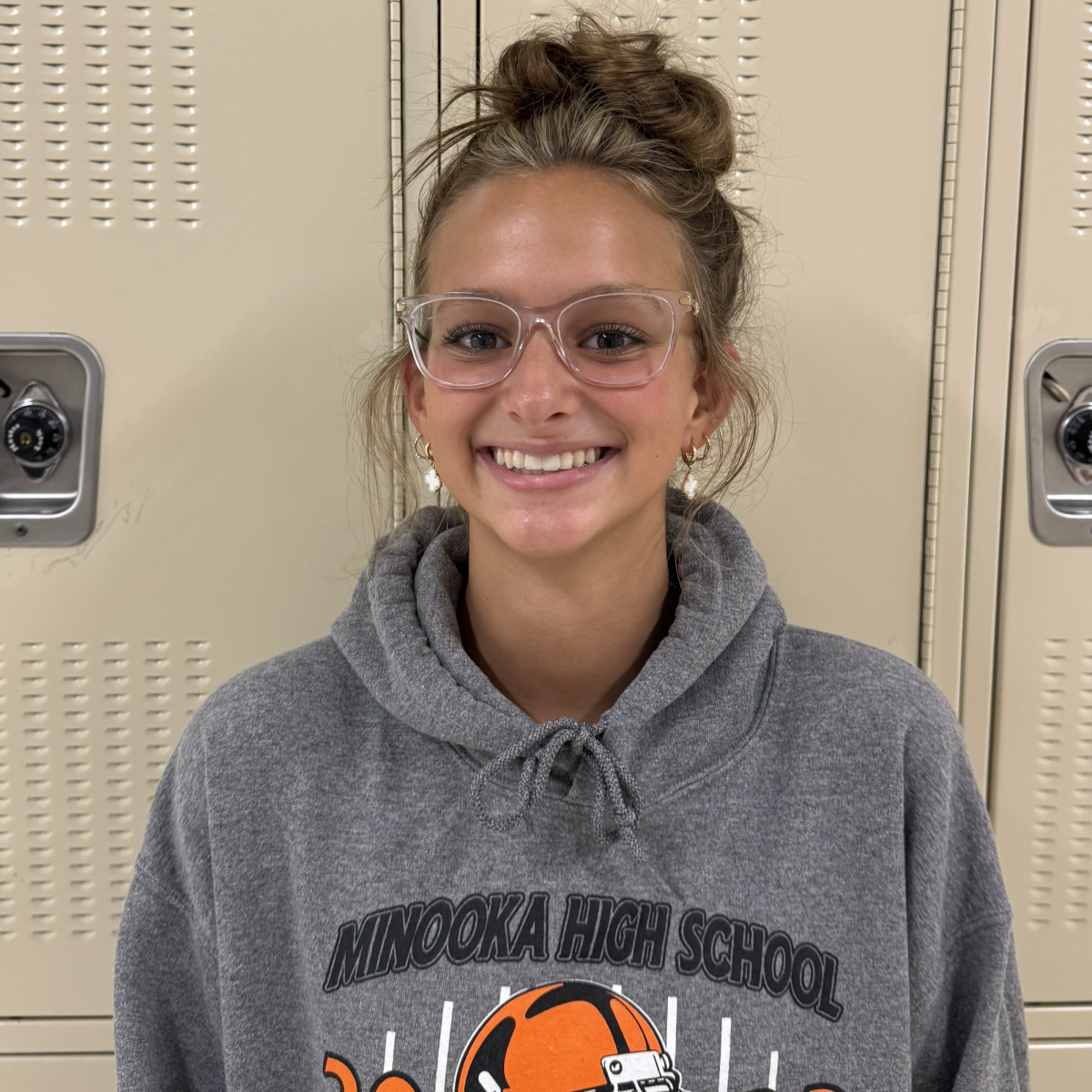 Caitlin VanAcker is sophomore at Minooka. She swims on the Morris Co-Op team. 