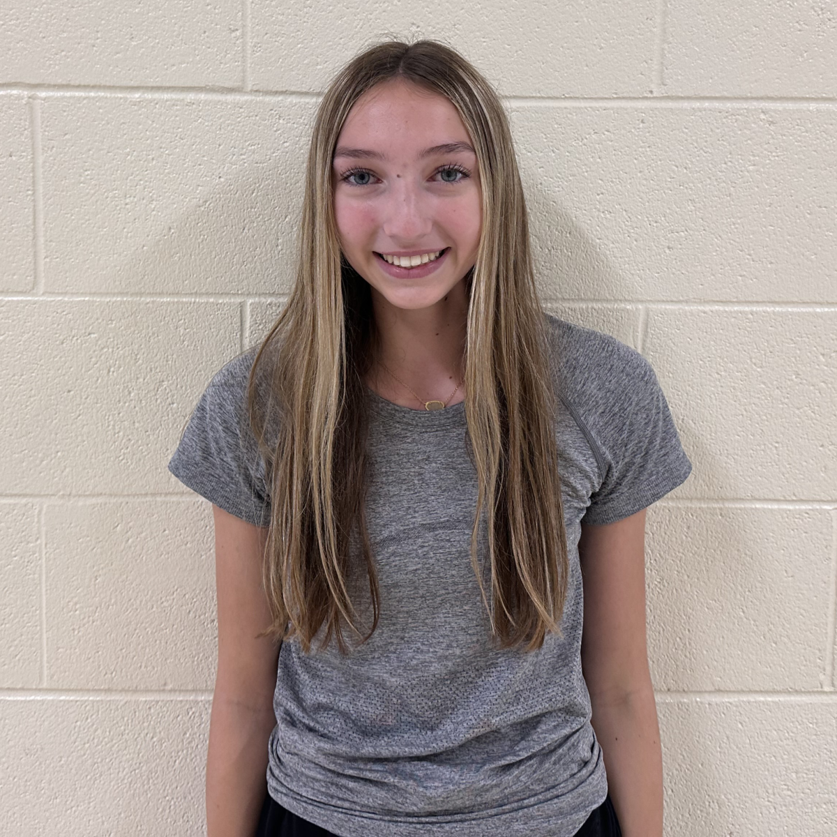 Freshman Maddie Kigore is a cheerleader at MCHS. 